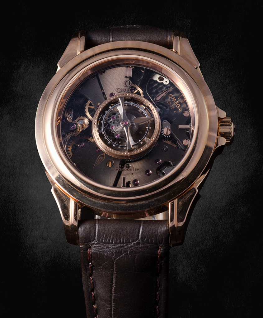 UK AAA Fake Omega De Ville Central Tourbillon Co-Axial Chronometer – new but old