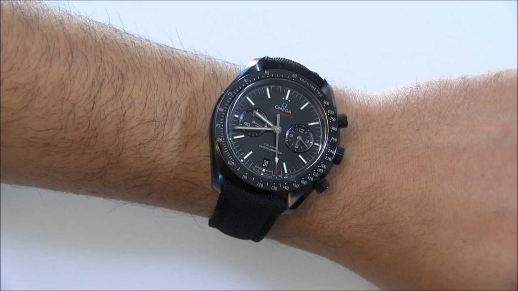 A Closer Look at The UK Swiss Replica Omega Speedmaster Dark Side Of The Moon ‘Alinghi’