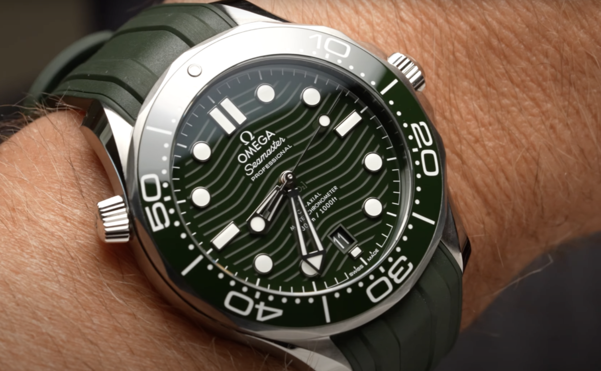HANDS ON: Is this green cheap fake Omega Seamaster 300 UK the most attractive ever?