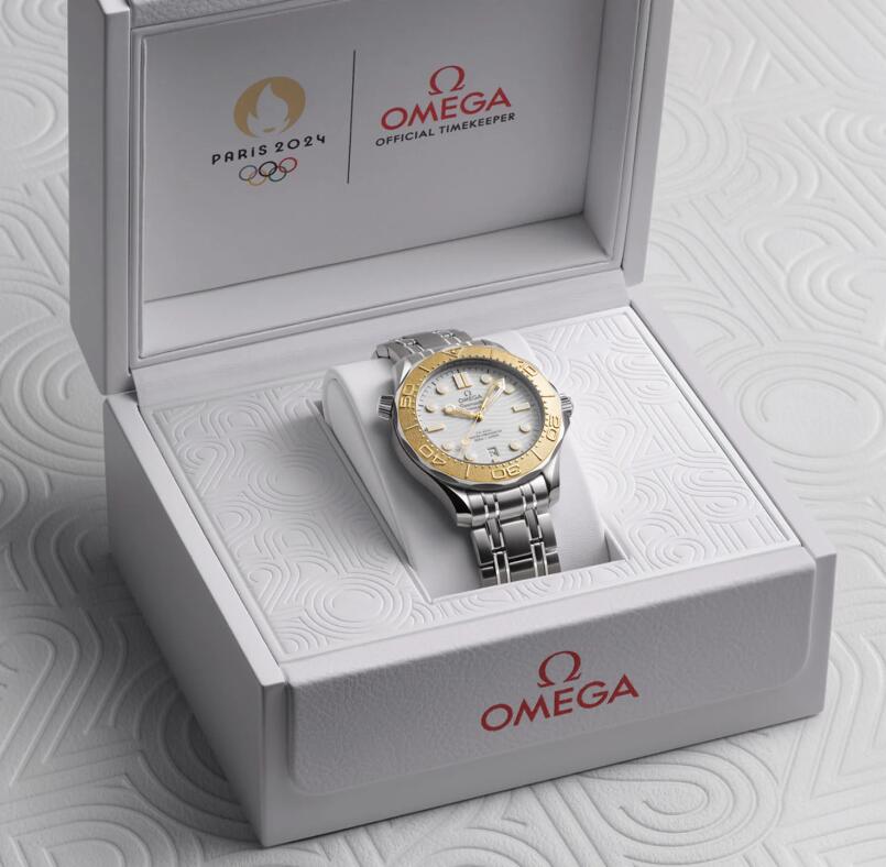 The New UK 2023 Top Fake Omega Seamaster Diver 300M Paris 2024 Edition Watches
