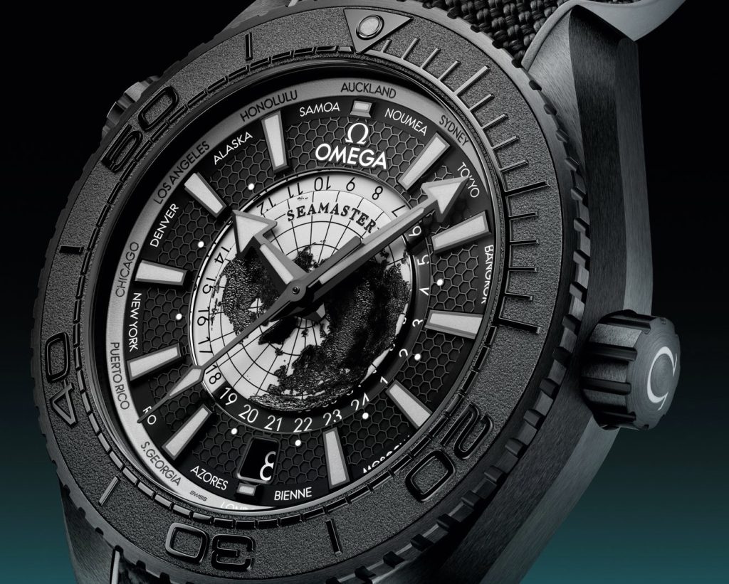 Omega Unveils 2025 Perfect UK Omega Seamaster Planet Ocean Worldtimer Fake Watches